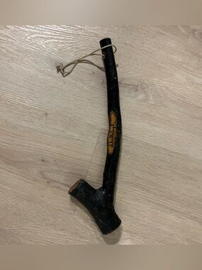 Antique Miniature 12” Irish Glazed Blackthorn Shillelagh